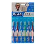 CEP.DENT.ORAL-B 123 SINGLE 40 X6U BLISTE