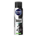 DES.AERO.NIVEA MENx150 BLACK & WHITE INVISIBLE FRESH