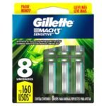REPUESTO GILLETTE MACH3 SENSITIVEx8