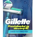 MAQUINA AFEITAR GILLETTE PRESTOBARBA2 ULTRAGRIP CABEZA FIJAx5