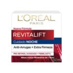 CREMA FACIAL LOREALx50 REVITALIFT ANTIARRUGAS DE NOCHE