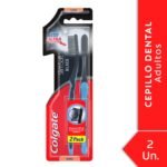 CEPILLO DENTAL COLGATE 2x1 SLIM SOFT BLACK SUAVE