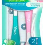 MAQUINA AFEITAR GILLETTE VENUS SENSITIVEx2 EXTRA LUBRICACION CON ALOE