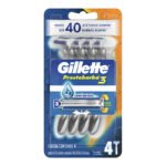 MAQUINA AFEITAR GILLETTE PRESTOBARBA3 EXTRA SUAVEx4