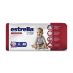 PAÑAL ESTRELLA BABY PREMIUN G X40U HIPER