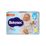 PAÑAL BABYSEC ULTRASOFTx12 P REGULAR