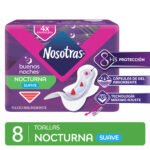 TOALLAS FEMENINAS NOSOTRASx8 BUENAS NOCHES SUAVE