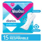 PROTECTORES DIARIOS NOSOTRASx15 RESPIRABLE EXTRACTO CALENDULA