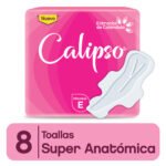 TOALLAS FEMENINAS CALIPSOx8 SUPER ANATOMICA EXTRACTO CALENDULA