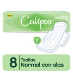 TOALLAS FEMENINAS CALIPSOx8 NORMAL PLANA EXTRACTO CALENDULA