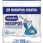 HISOPOS ALGABOx125 BOLSA ZIPPER