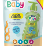 JABON LIQUIDO ALGABO BABYx200 HIPOALERGENICO DOY PACK