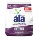 JABON EN POLVO ALAx800 BICARBONATO LAVADO A MANO