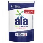 JABON LIQUIDO ALAx800 ECOLAVADO LAVADO A MANO DOY PACK