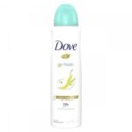 DESODORANTE EN AEROSOL ANTITRANSPIRANTE DOVE x150ML GO FRESH PERA