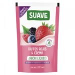 JABON LIQUIDO SUAVEx220 FRUTOS ROJOS DOY PACK