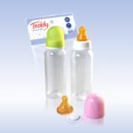 MAMADERA TEDDY x250ML RECTA CRISTAL TETINA LATEX