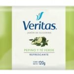 JABON DE TOCADOR DE GLICERINA VERITAS x120GR JAZMIN Y TE VERDE