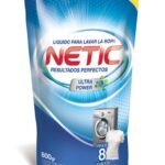 JABON LIQUIDO PARA ROPA NETIC DPx800ml ULTRA POWER