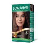KIT TINTURA LEAUVIVE 5 CASTAÑO CLARO