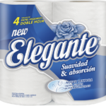 PAPEL HIGIENICO ELEGANTEx4x30MTS PREMIUM DOBLE HOJA