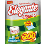 ROLLO DE COCINA ELEGANTEx200 PAÑOS PREMIUM DOBLE HOJA