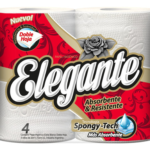 PAPEL HIGIENICO ELEGANTEx4x20MTS BLANCO DOBLE HOJA