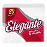 SERVILLETA DE PAPEL ELEGANTEx80 32CMx32CM