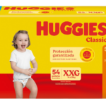 PAÑAL HUGGIES CLASSIC EXTRA EXTRA GRANDE x54U AHORRA PACK