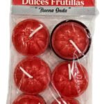VELAS AROMATICAS ILUMINARTEx6 DULCES FRUTILLAS