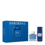 BANDERAS BLUE SEDUCTION MEN X100V EDT + DEO X150V COFRE